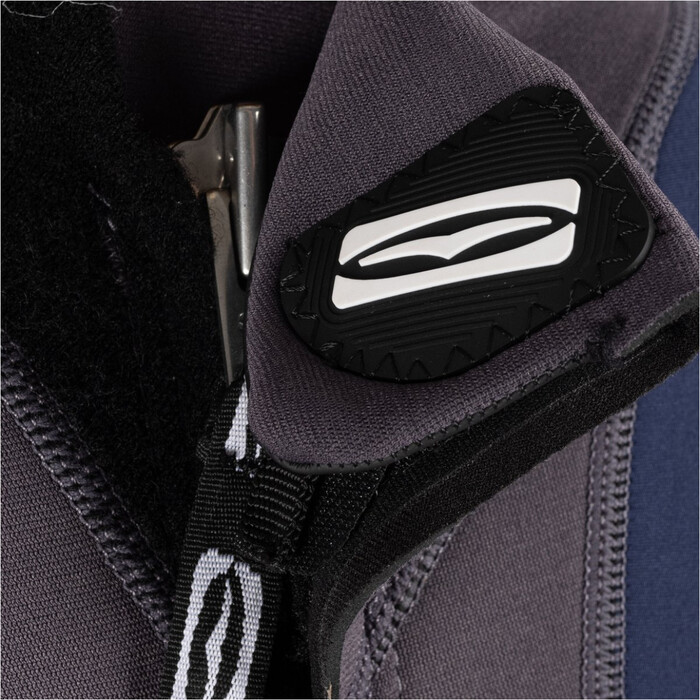 2024 Gul Mens Response 3/2mm Back Zip Shorty Wetsuit RE3319-C1 - Grey / Sulphur